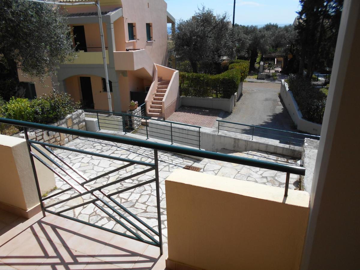 Vila Lukia Barbati Mare Exteriér fotografie