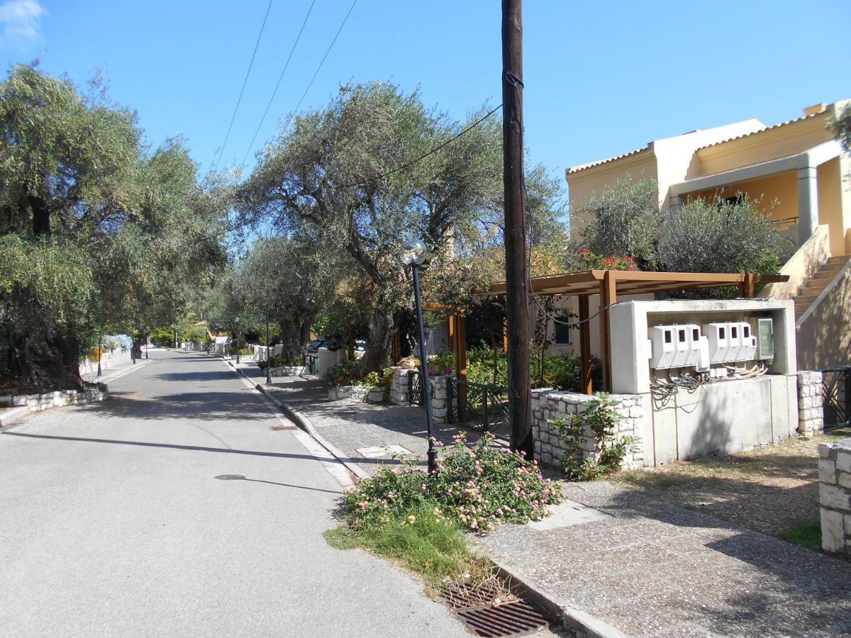 Vila Lukia Barbati Mare Exteriér fotografie