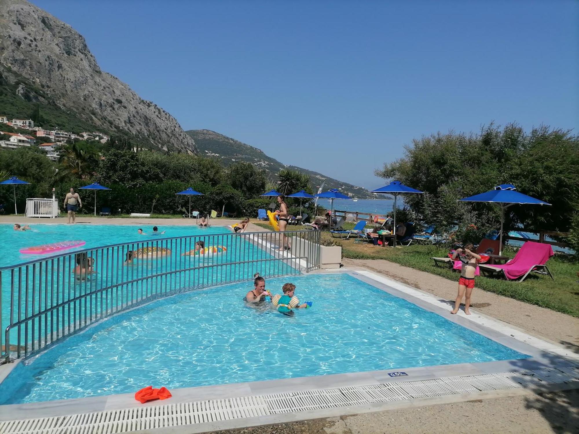Vila Lukia Barbati Mare Exteriér fotografie
