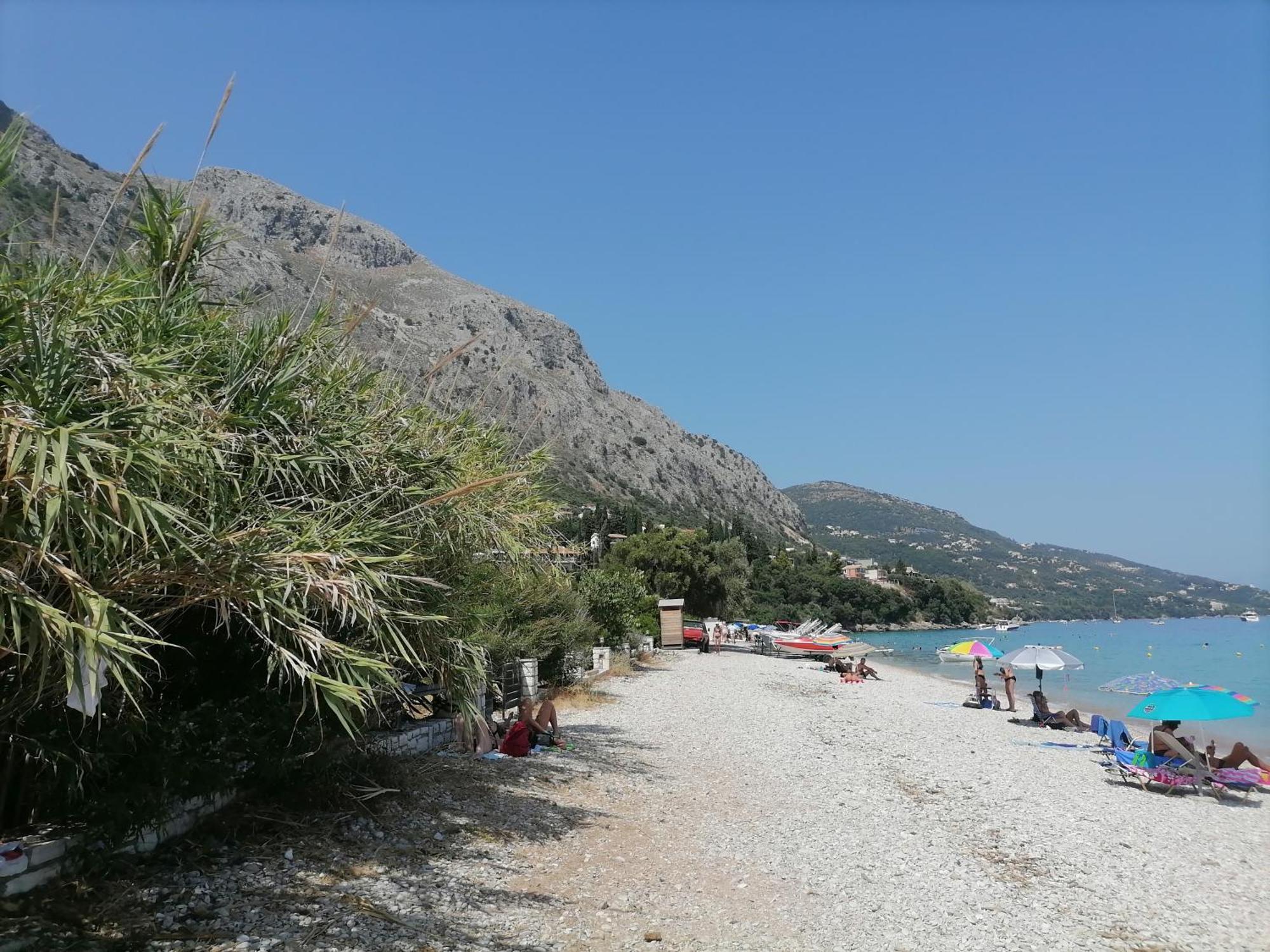 Vila Lukia Barbati Mare Exteriér fotografie