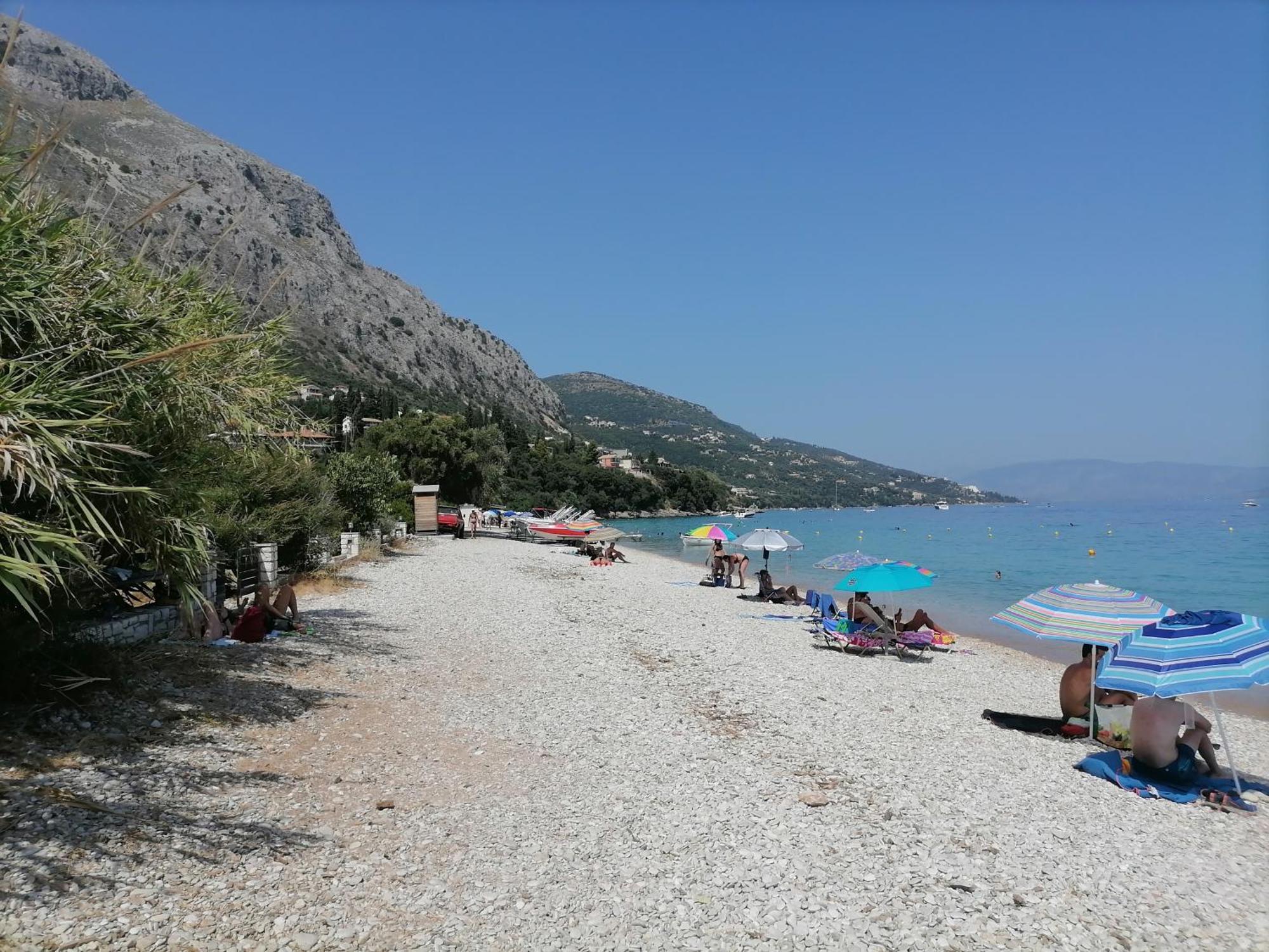 Vila Lukia Barbati Mare Exteriér fotografie