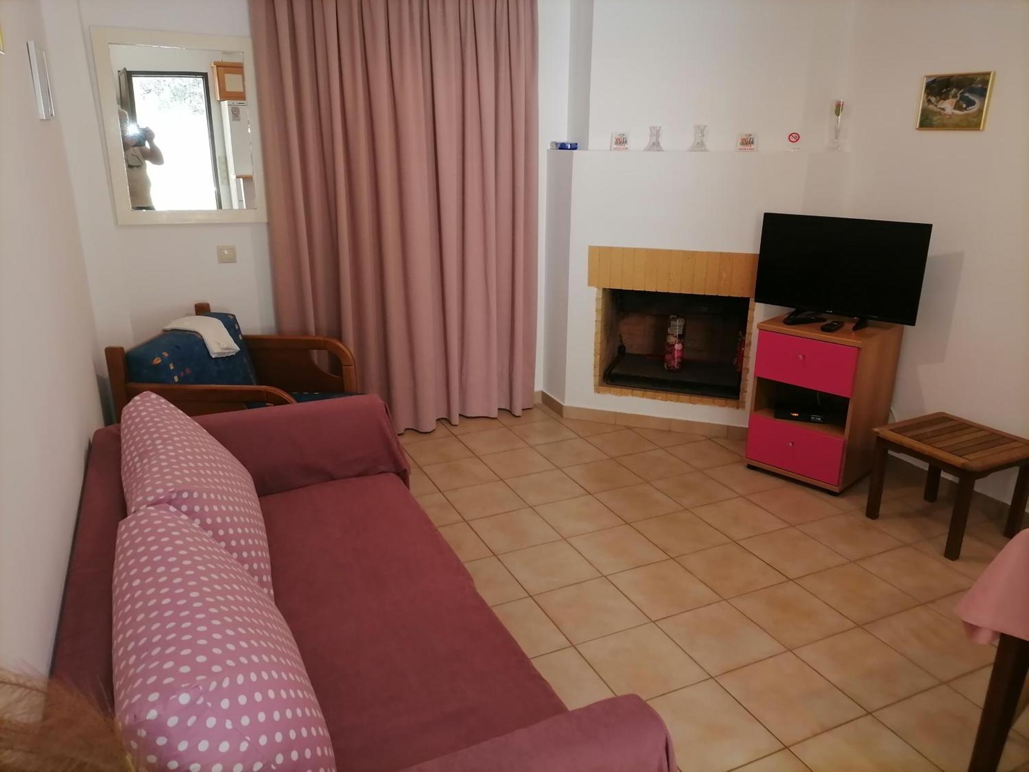 Vila Lukia Barbati Mare Exteriér fotografie