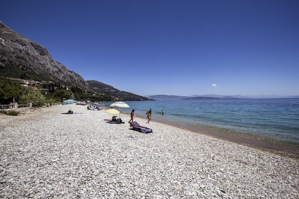 Vila Lukia Barbati Mare Exteriér fotografie