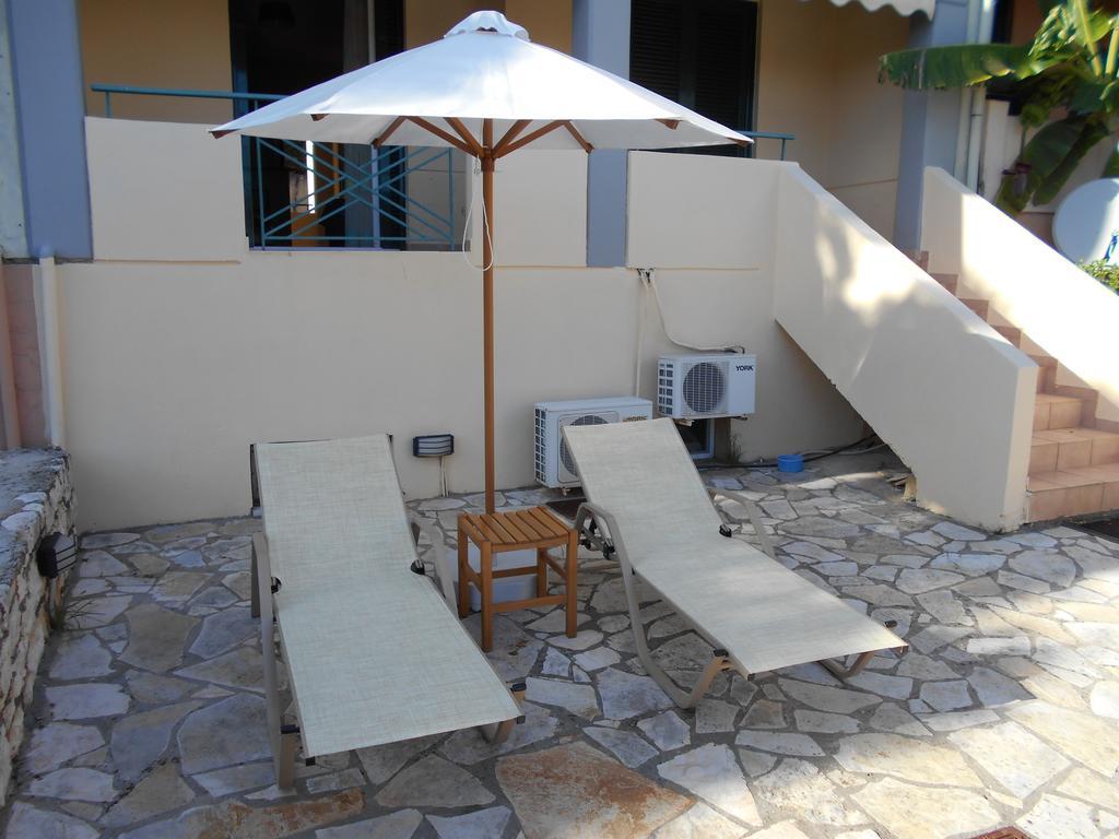 Vila Lukia Barbati Mare Exteriér fotografie